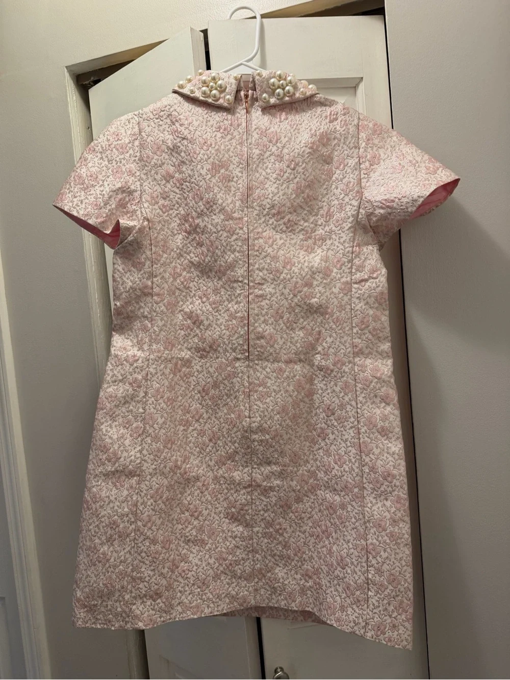 NWT LILLY PULITZER MYLAN SHORT SLEEVE SHIFT DRESS SIZE 6 CONCH SHELL PINK RITSY - Picture 6 of 13